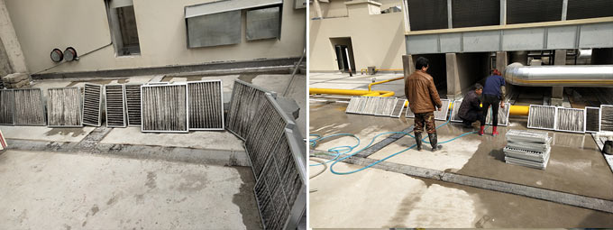 中央空調過濾網(wǎng)清洗 中央空調過濾網(wǎng)清洗