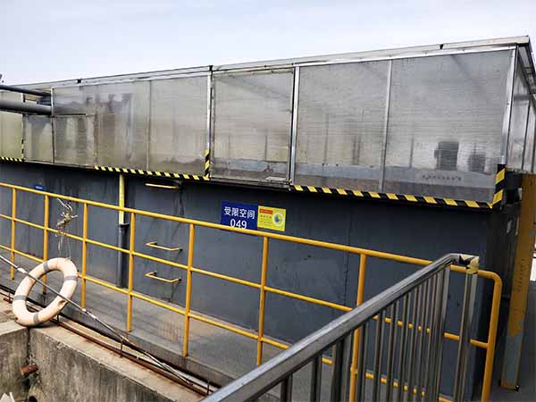 工業廢水處理現場 工業廢水處理現場