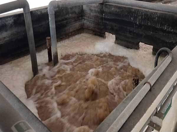 廢水處理現(xiàn)場(chǎng)工藝流程 廢水處理現(xiàn)場(chǎng)工藝流程