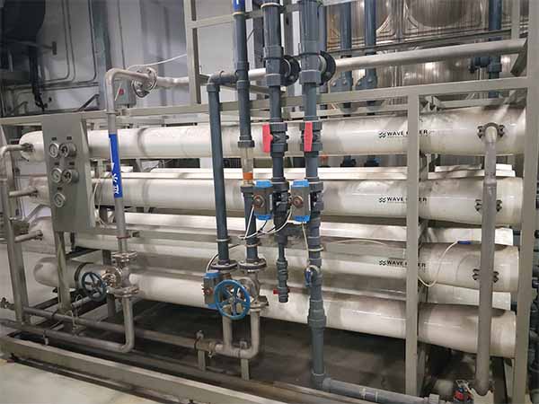 純水處理現場 純水處理現場